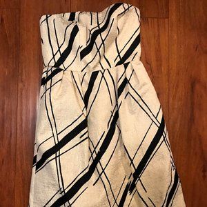 Anthropologie Strapless Cocktail Dress